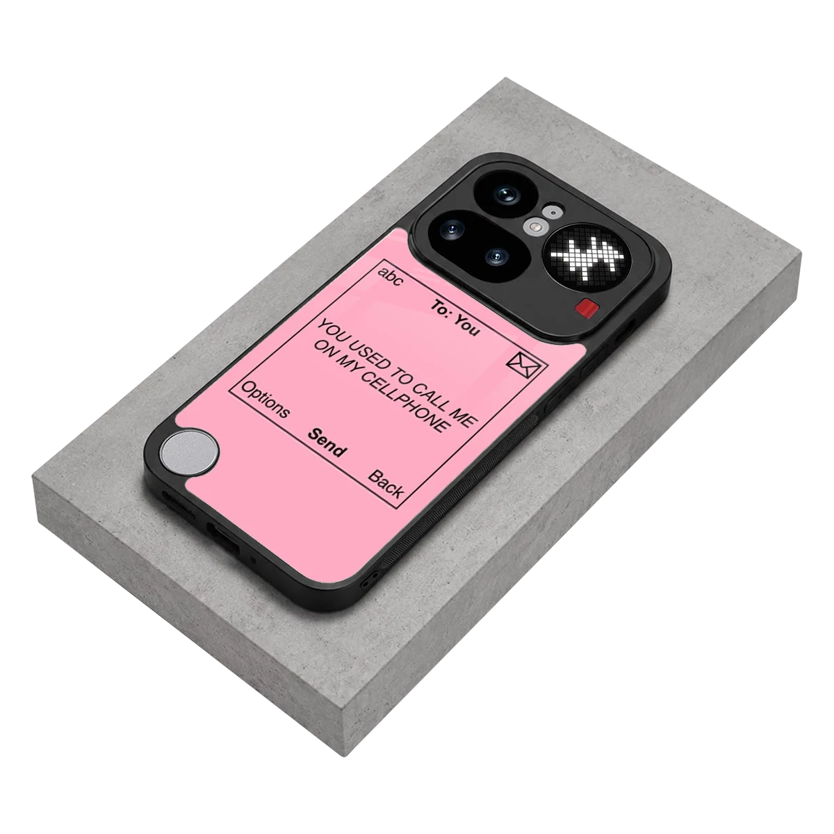 Lost Connection stylish phone case for nothing phone 4a pro | glossy glass and slim fit