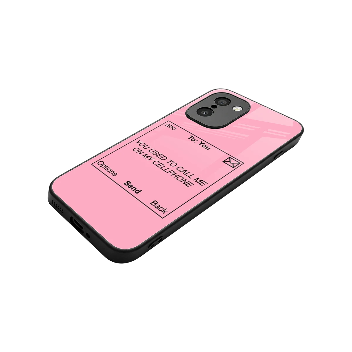 Lost Connection stylish phone case for oneplus 15r | glossy glass and slim fit