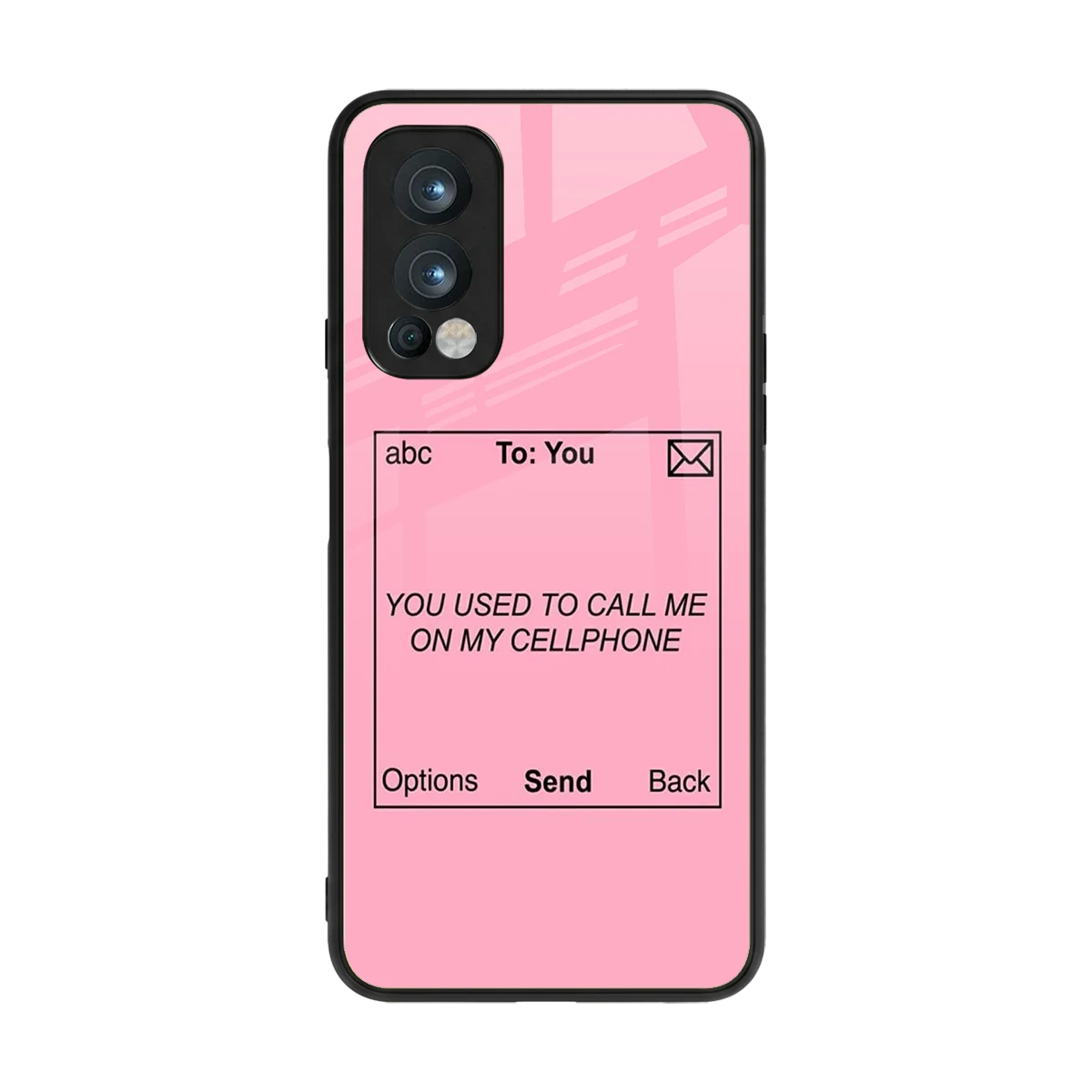 Lost Connection back phone cover | glass case for oneplus nord 2