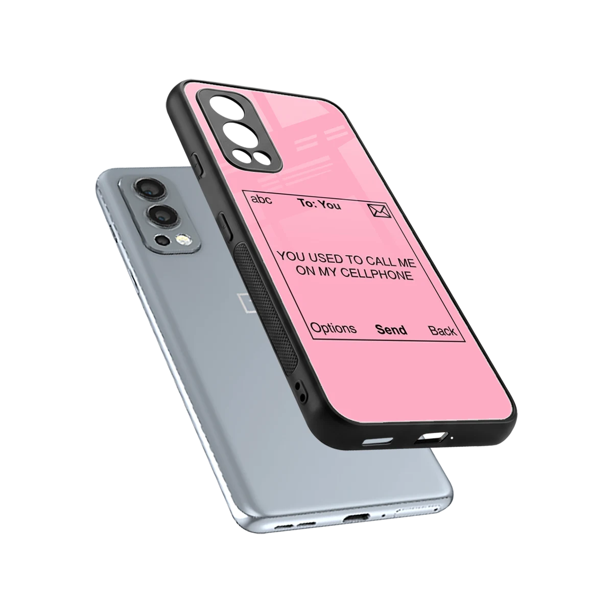 Lost Connection sleek oneplus nord 2 cover with tempered glass back and TPU edges