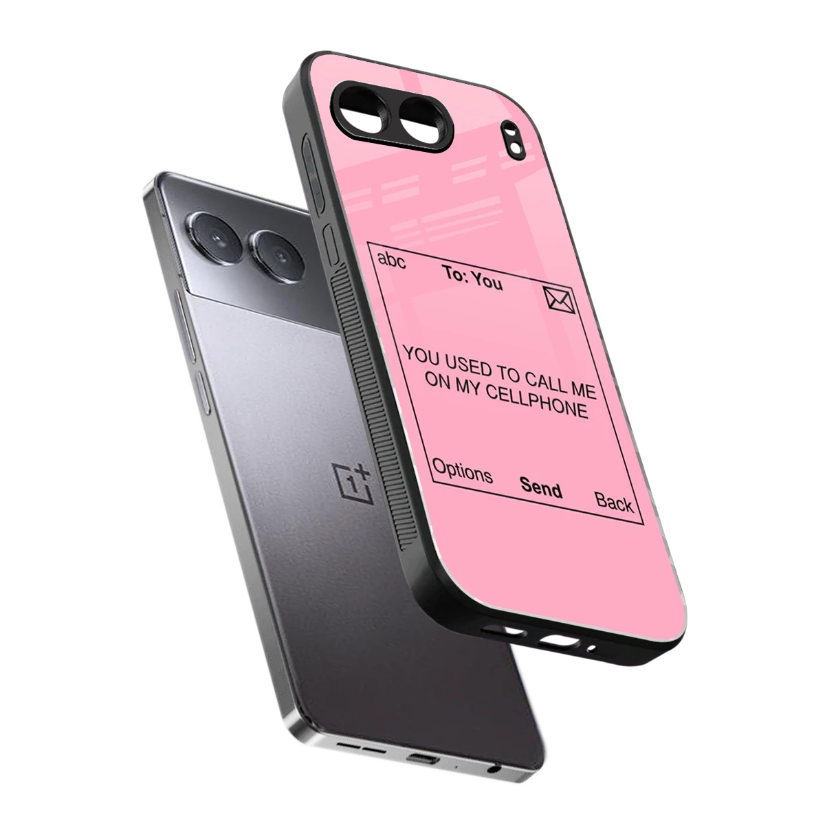 Lost Connection sleek oneplus nord 4 cover with tempered glass back and TPU edges
