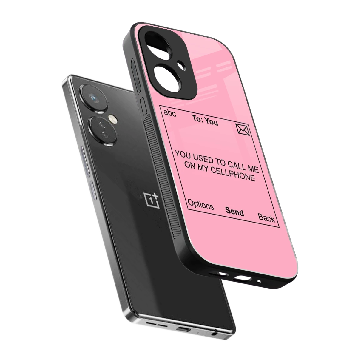 Lost Connection sleek oneplus nord ce 3 cover with tempered glass back and TPU edges