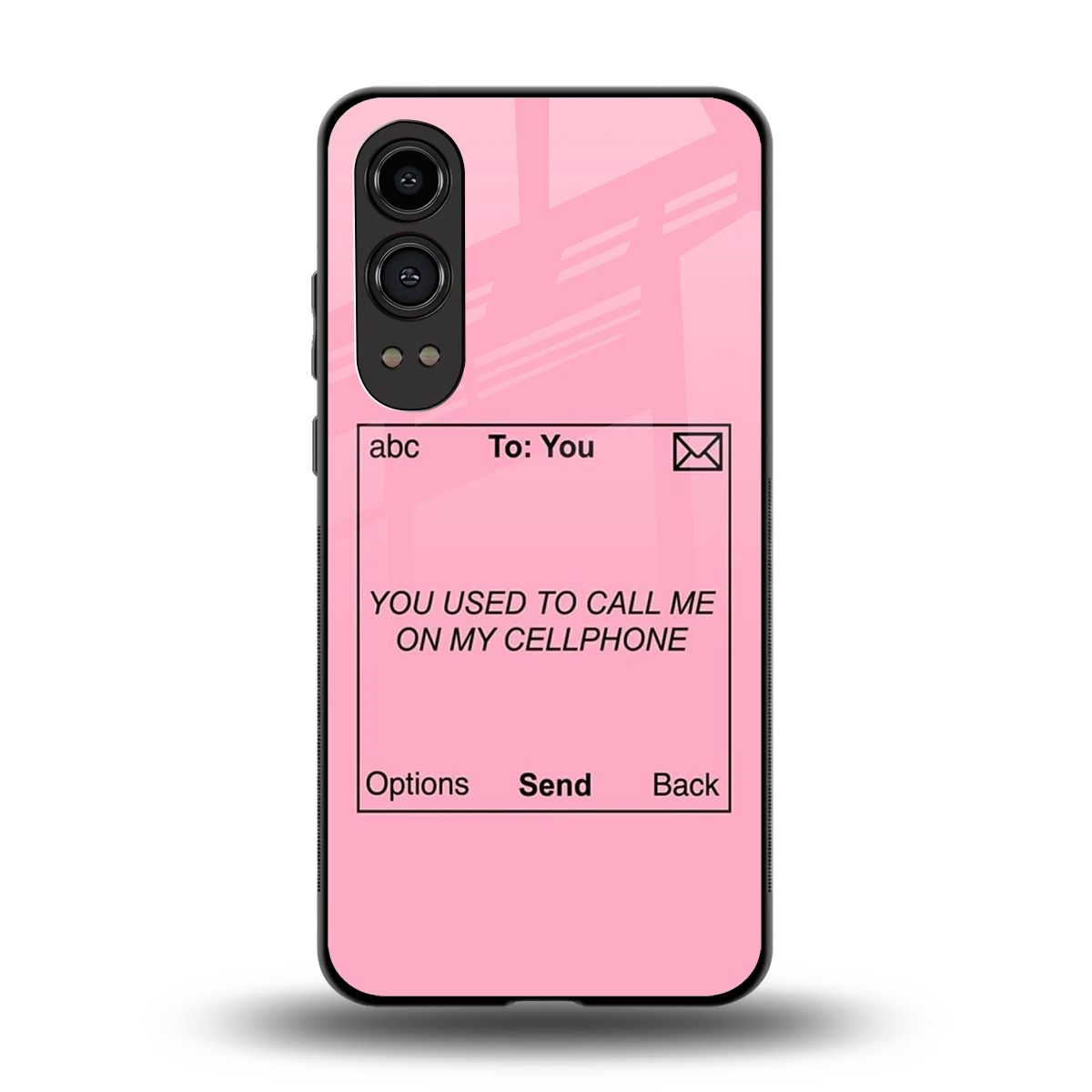 Lost Connection back phone cover | glass case for oneplus nord ce 4 lite
