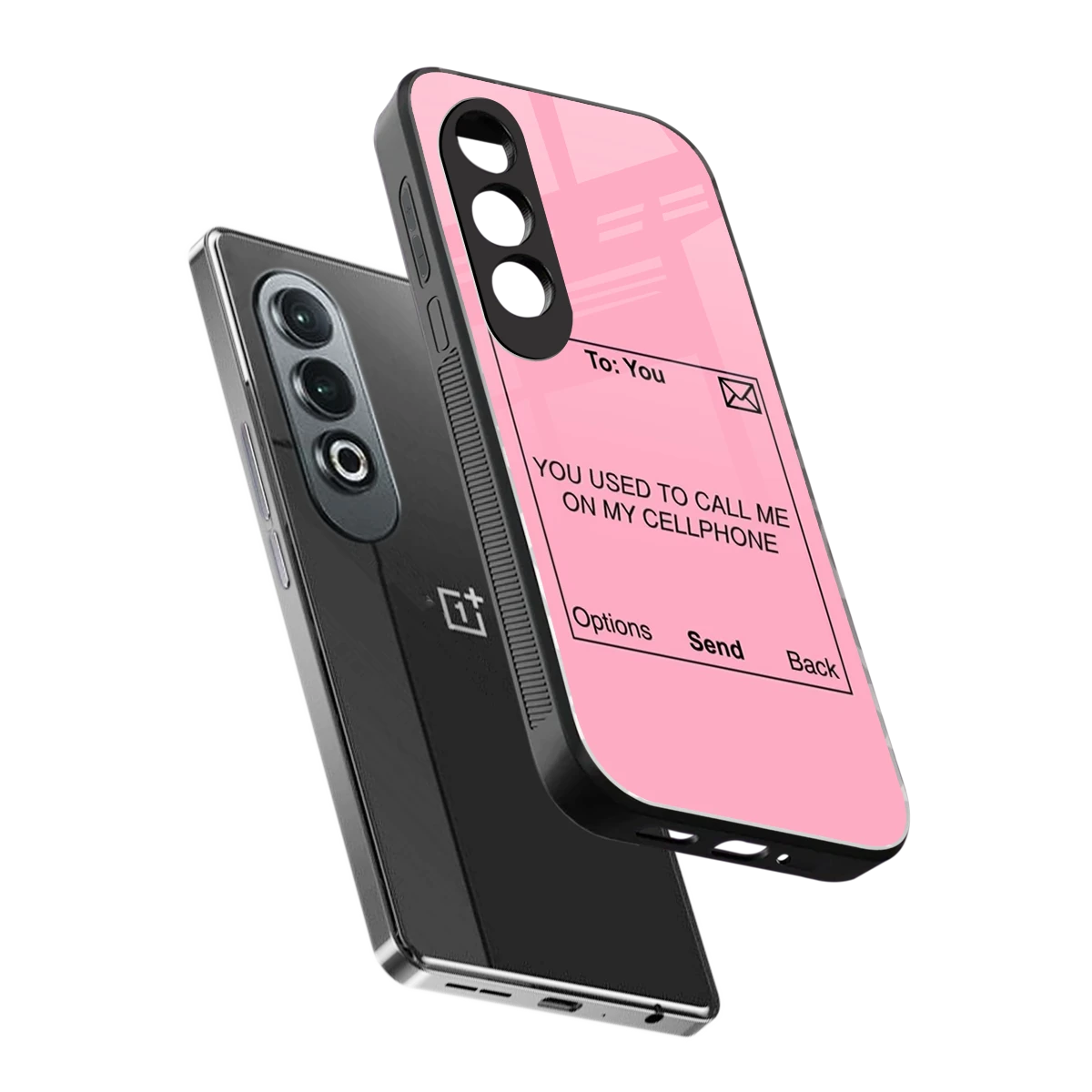 Lost Connection sleek oneplus nord ce 4 cover with tempered glass back and TPU edges