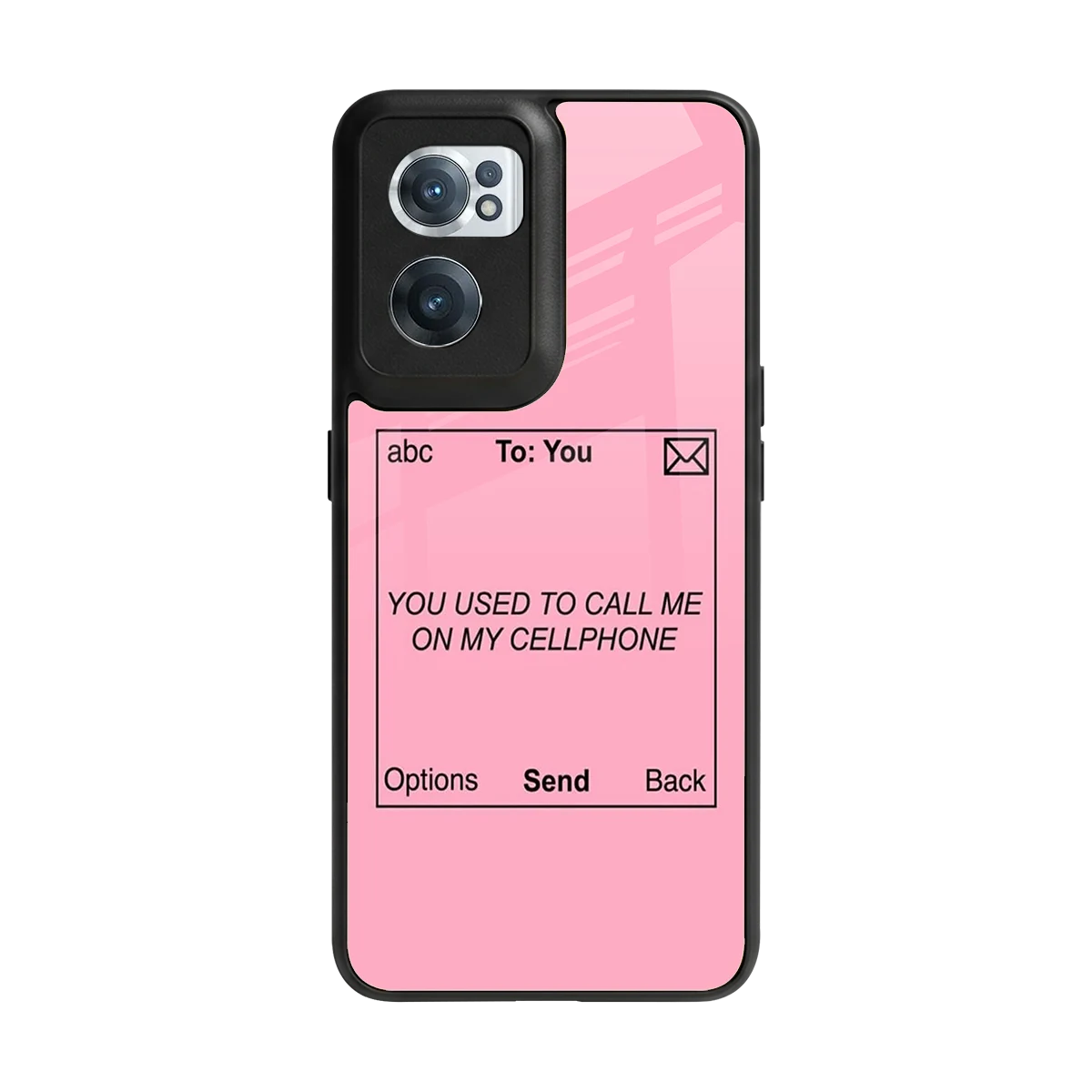 Lost Connection back phone cover | glass case for oneplus nord ce 2