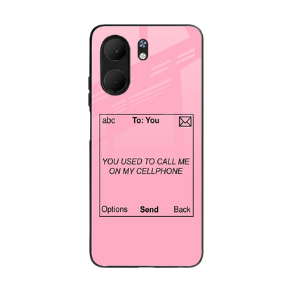 Lost Connection back phone cover | glass case for oppo a5x 5g