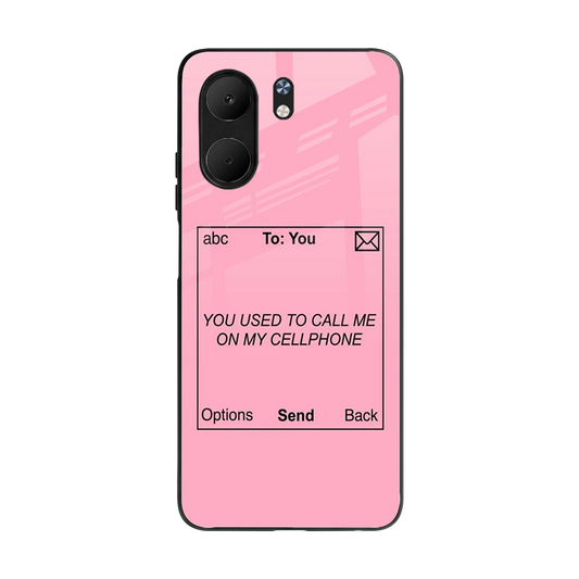 Lost Connection back phone cover | glass case for oppo a5x 5g