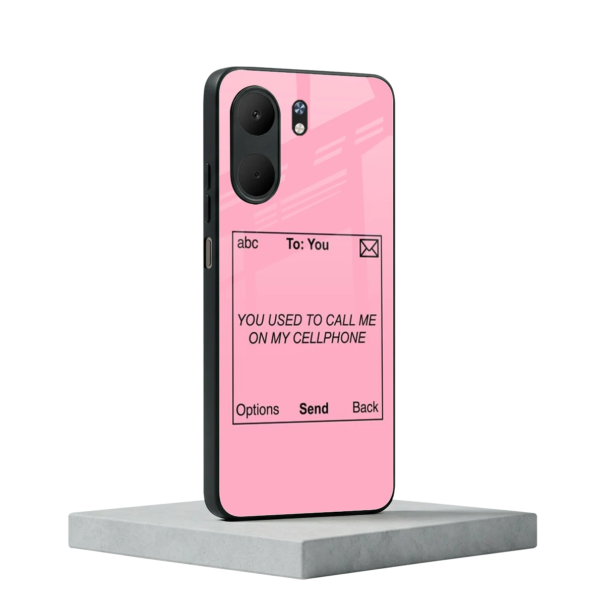 Lost Connection oppo a5x 5g mobile cover | shockproof glass phone case