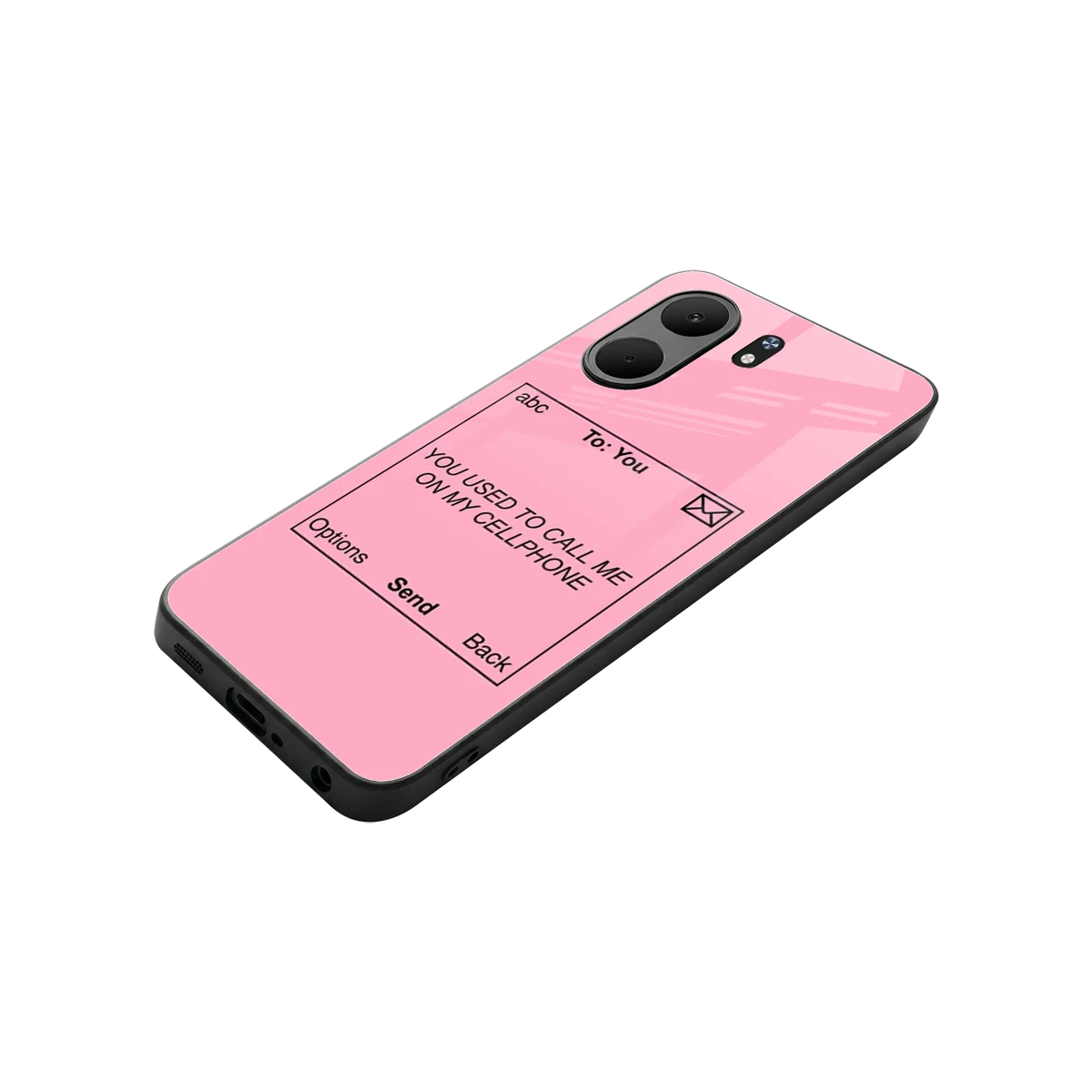 Lost Connection stylish phone case for oppo a5x 5g | glossy glass and slim fit