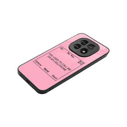 Lost Connection stylish phone case for oppo f29 5g | glossy glass and slim fit