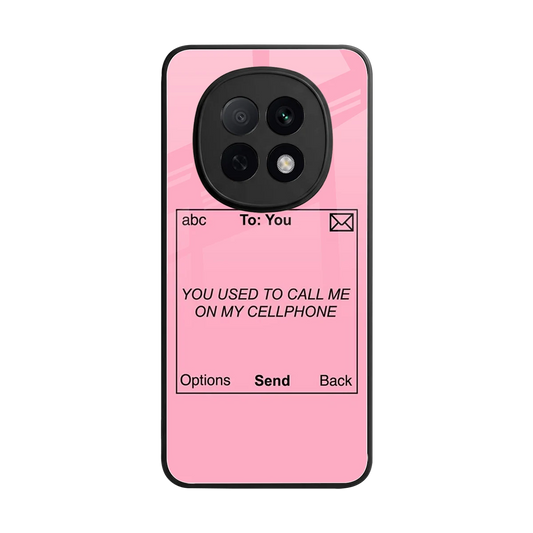 Lost Connection back phone cover | glass case for oppo f29 pro 5g