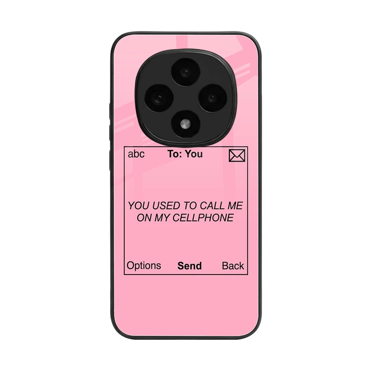 Lost Connection back phone cover | glass case for oppo f31 pro 5g
