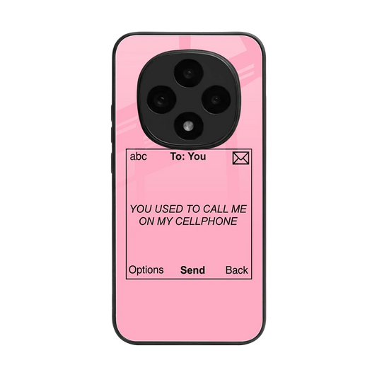Lost Connection back phone cover | glass case for oppo f31 pro 5g