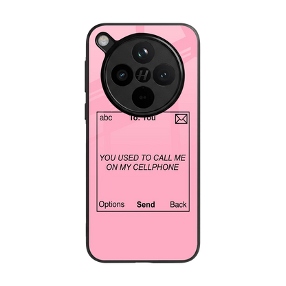Lost Connection back phone cover | glass case for oppo find x8