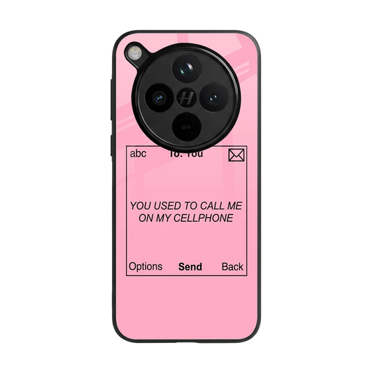 Lost Connection back phone cover | glass case for oppo find x8