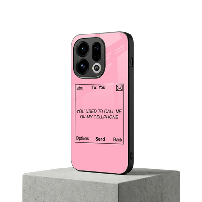Lost Connection oppo find x9 mobile cover | shockproof glass phone case