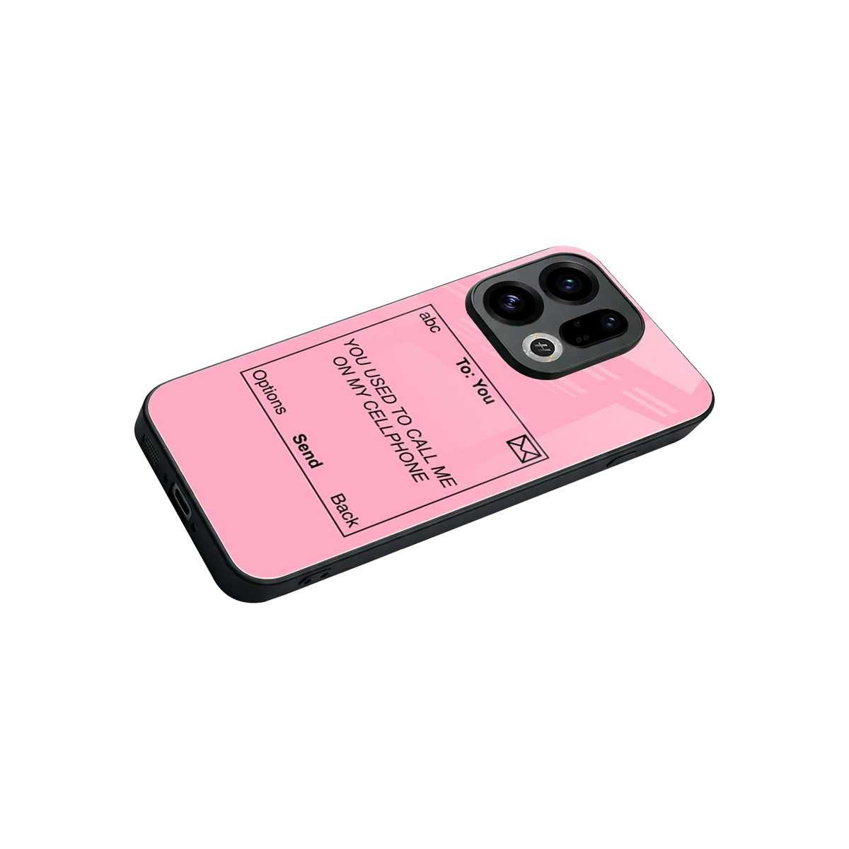 Lost Connection stylish phone case for oppo find x9 | glossy glass and slim fit