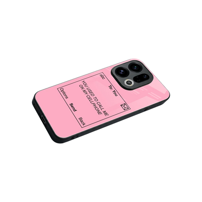 Lost Connection stylish phone case for oppo find x9 | glossy glass and slim fit