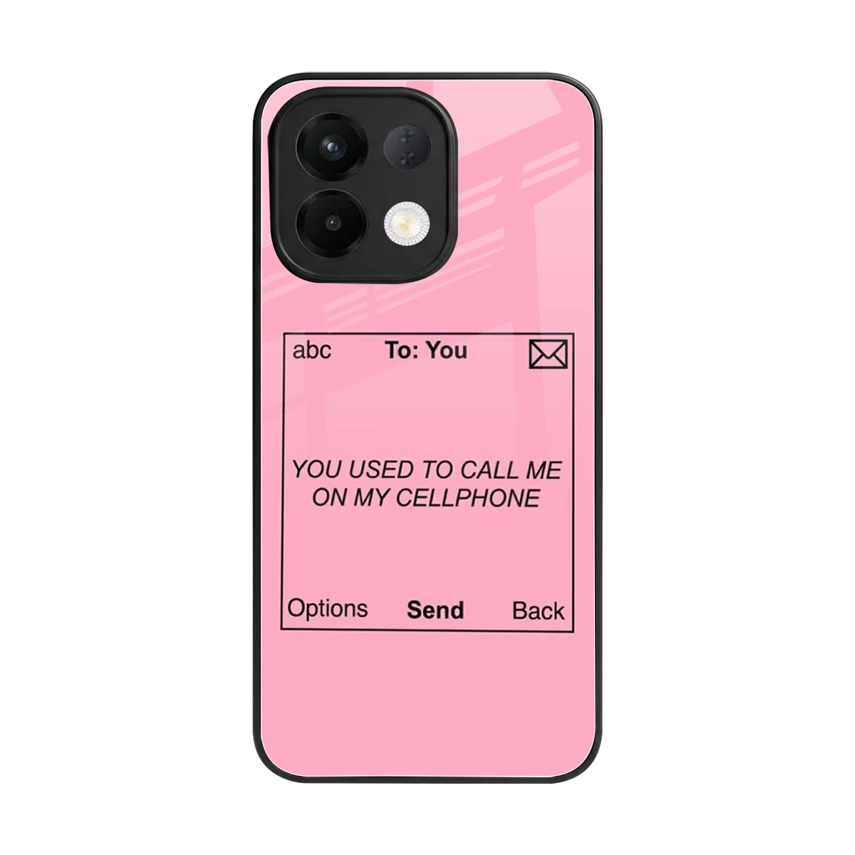 Lost Connection back phone cover | glass case for oppo k13 5g