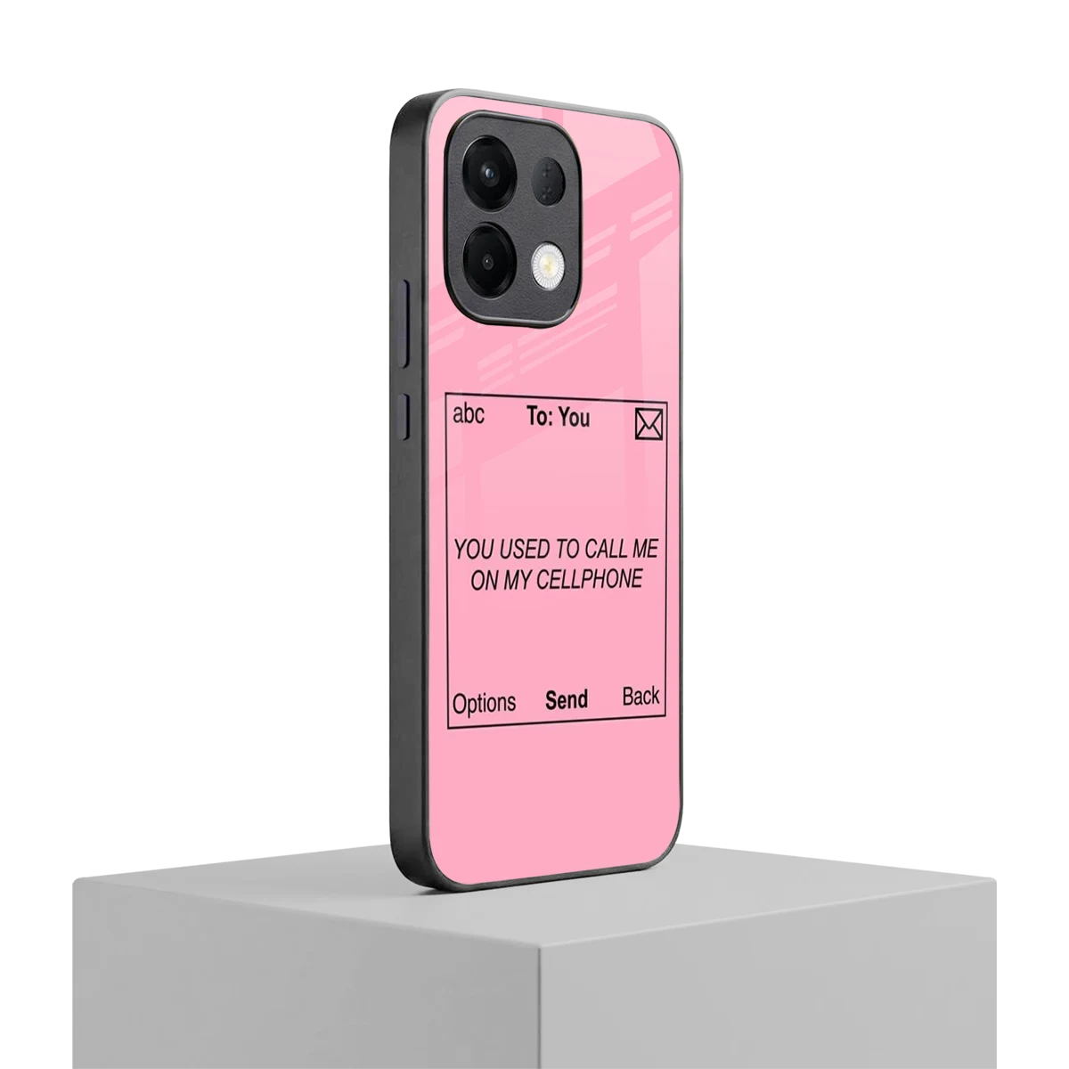 Lost Connection oppo k13 5g mobile cover | shockproof glass phone case