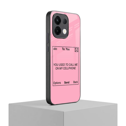 Lost Connection oppo k13 5g mobile cover | shockproof glass phone case