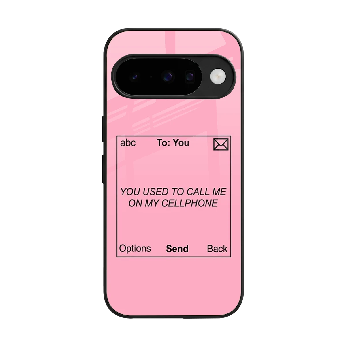 Lost Connection back phone cover | glass case for google pixel 10