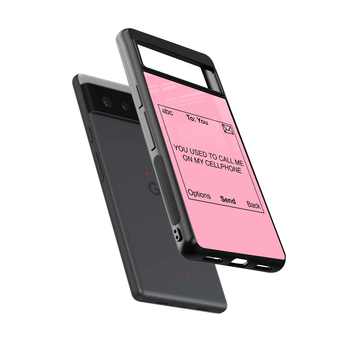 Lost Connection sleek google pixel 6 cover with tempered glass back and TPU edges