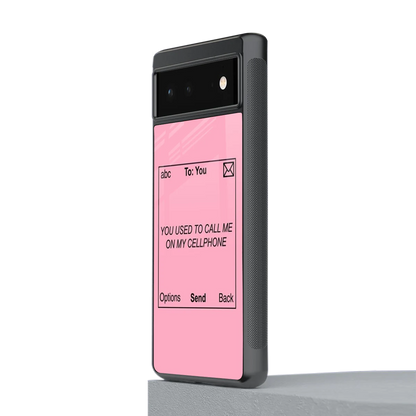 Lost Connection stylish phone case for google pixel 6 | glossy glass and slim fit