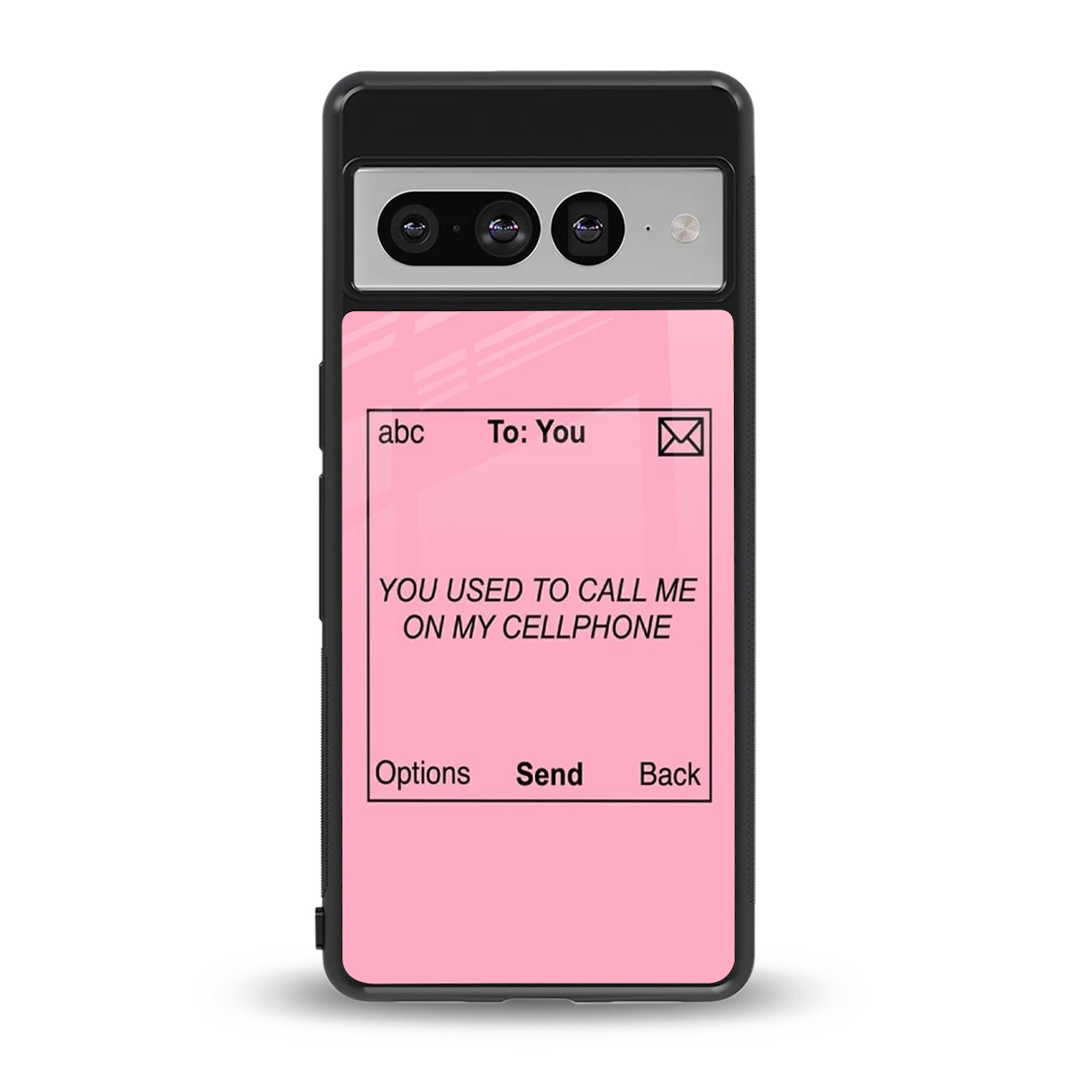 Lost Connection back phone cover | glass case for google pixel 7 pro