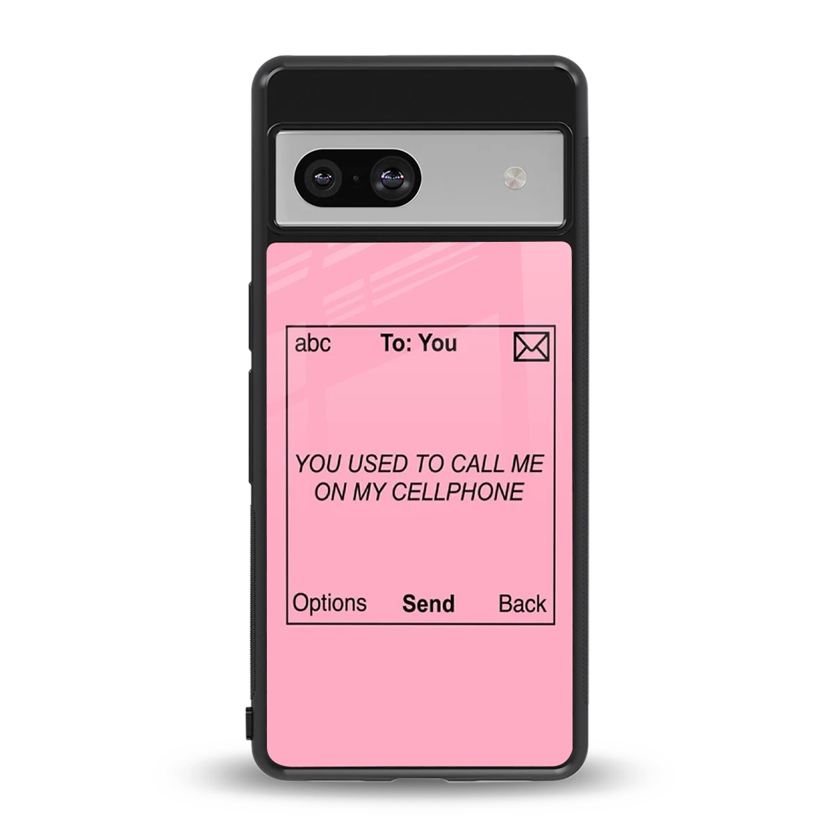 Lost Connection back phone cover | glass case for google pixel 7a