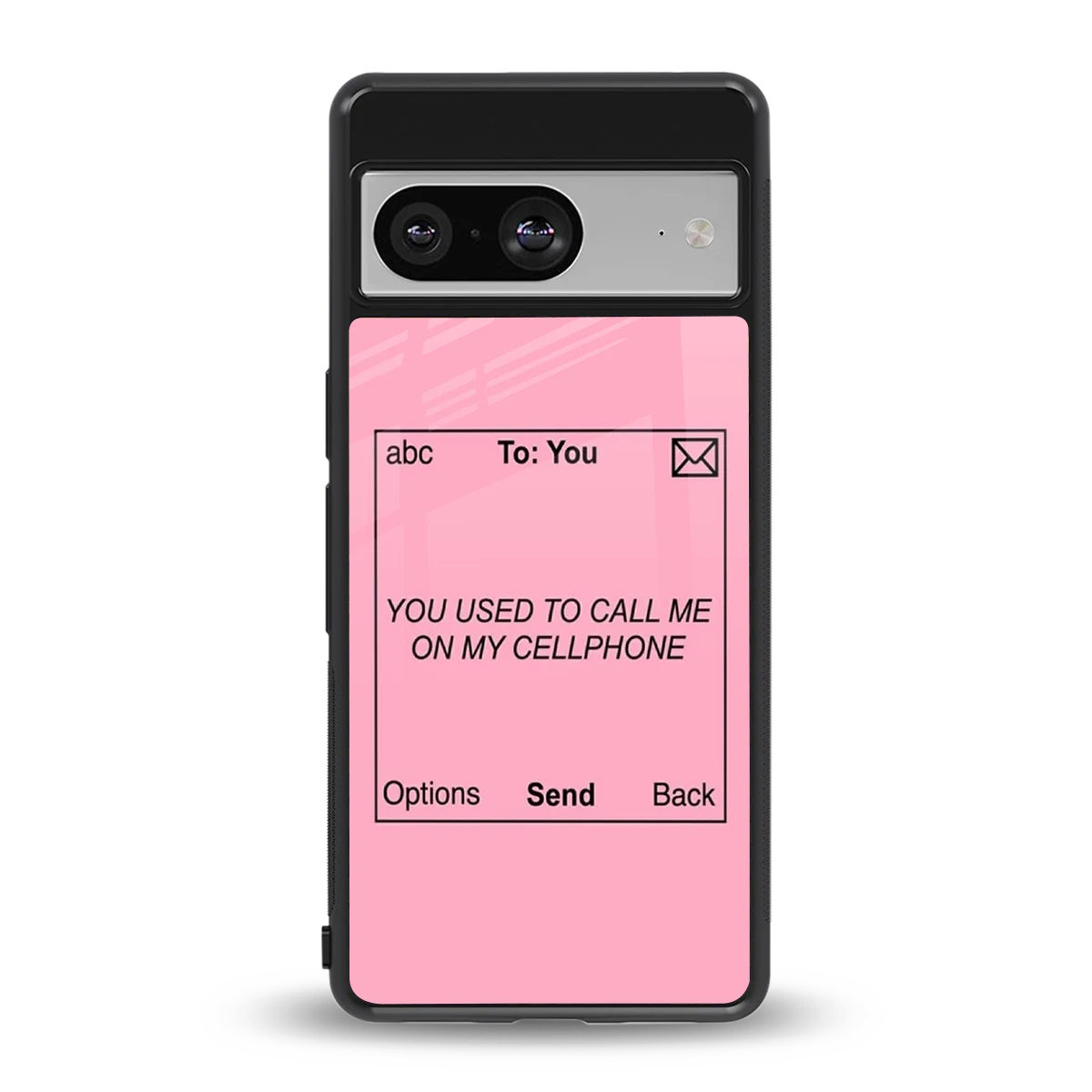 Lost Connection back phone cover | glass case for google pixel 8