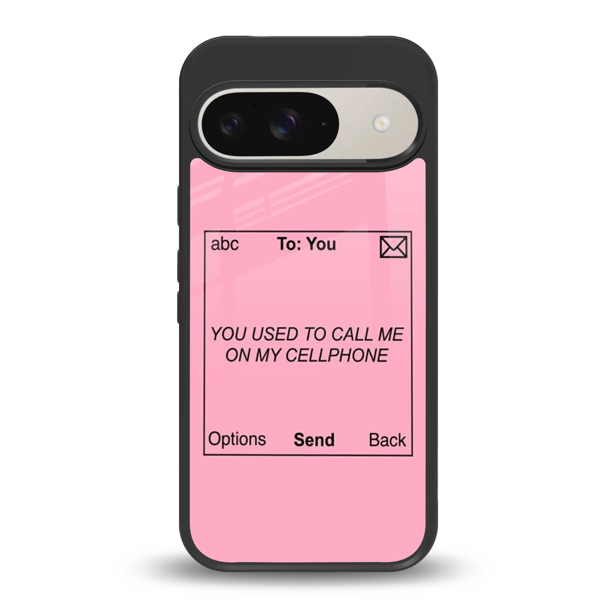 Lost Connection back phone cover | glass case for google pixel 9