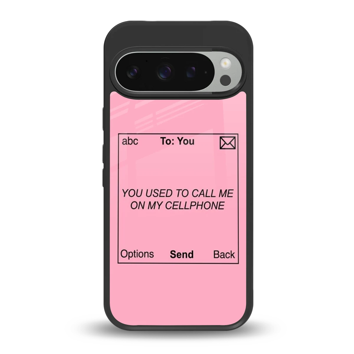 Lost Connection back phone cover | glass case for google pixel 9 pro xl