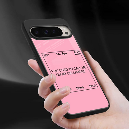 Lost Connection sleek google pixel 9 pro cover with tempered glass back and TPU edges