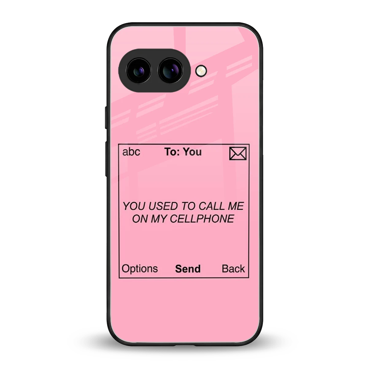 Lost Connection back phone cover | glass case for google pixel 10a