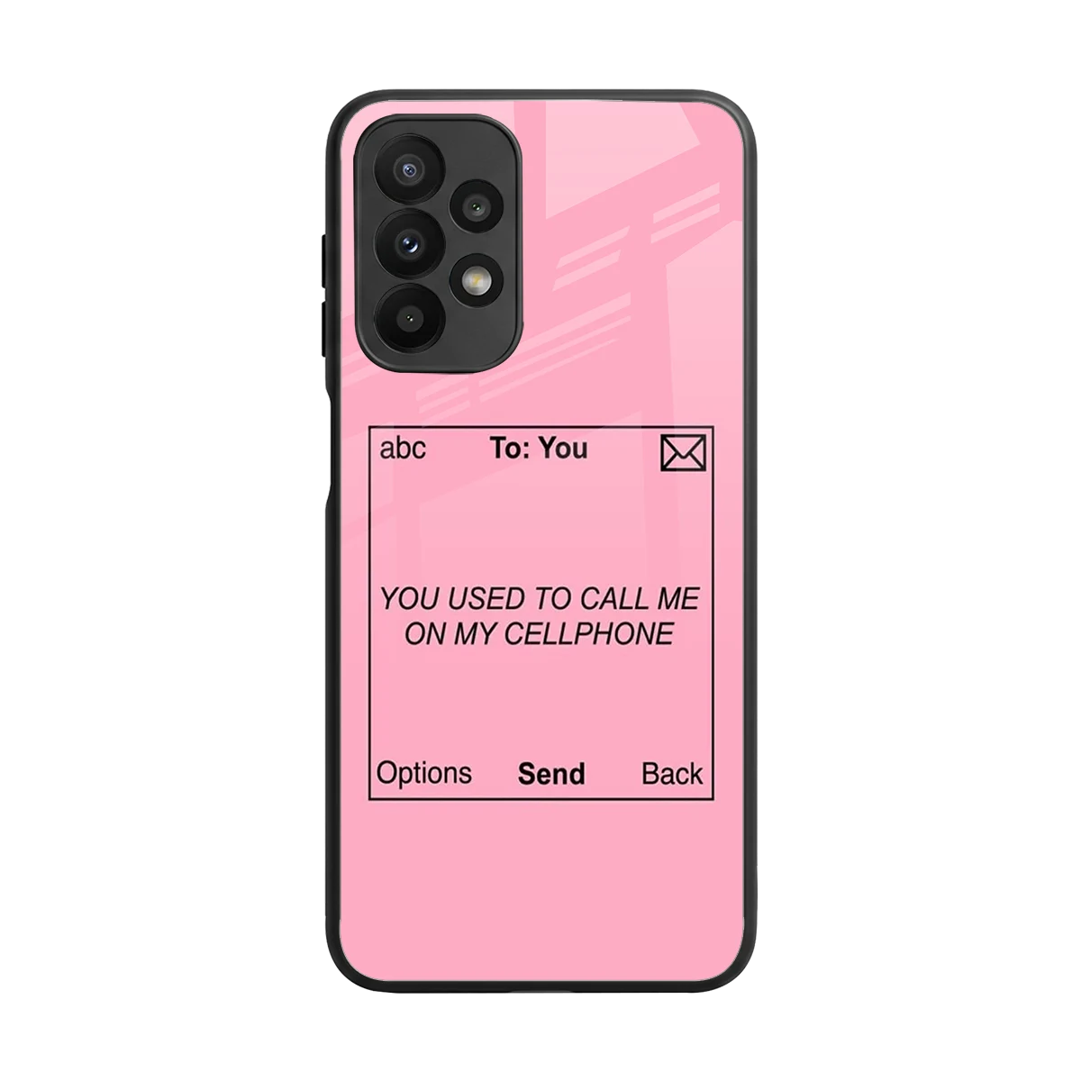 Lost Connection back phone cover | glass case for samsung galaxy a23