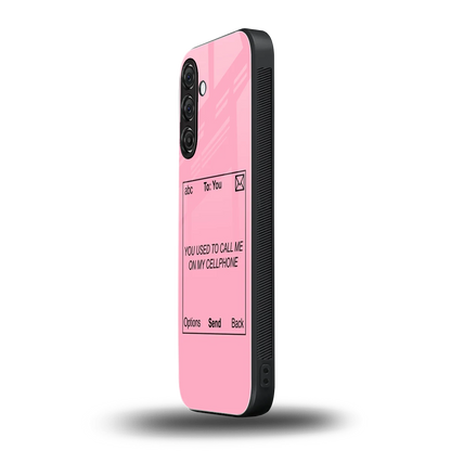 Lost Connection samsung galaxy m35 5g mobile cover | shockproof glass phone case