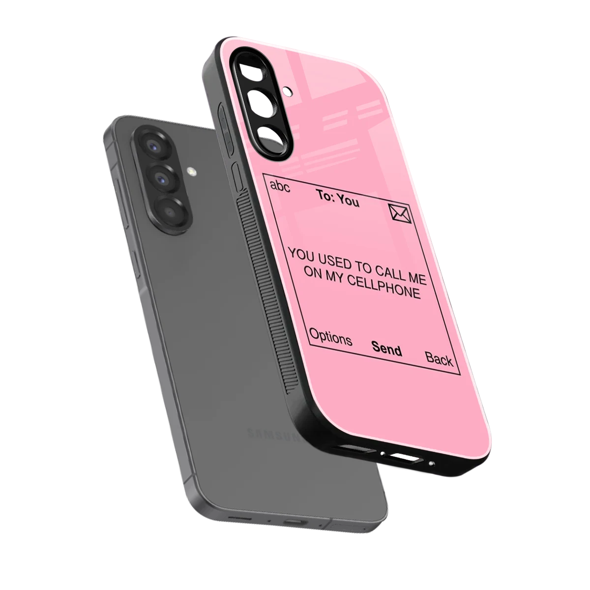 Lost Connection sleek samsung galaxy a17 5g cover with tempered glass back and TPU edges