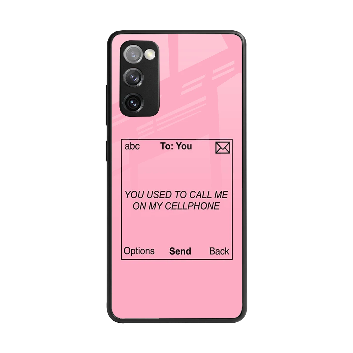 Lost Connection back phone cover | glass case for samsung galaxy s20 fe