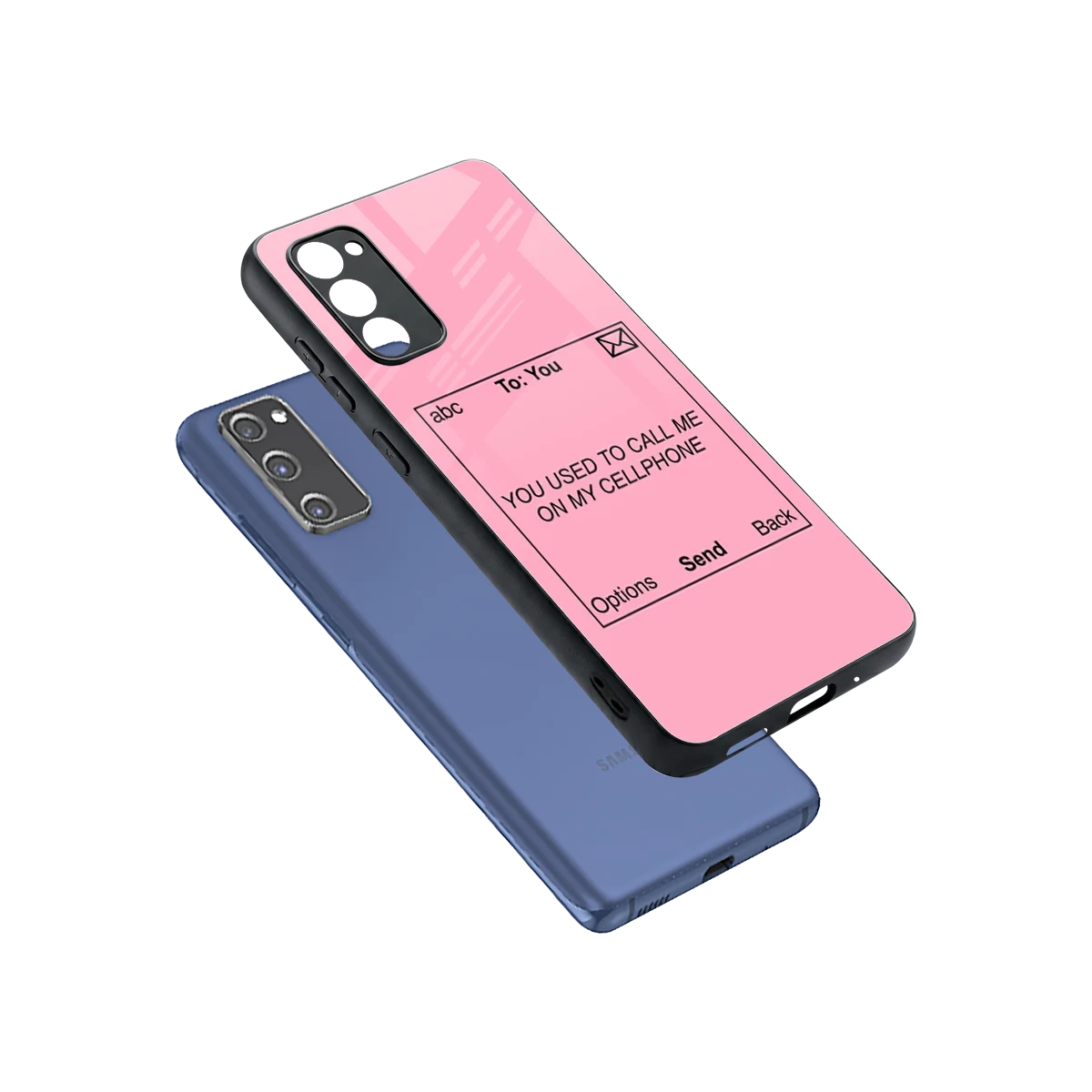 Lost Connection sleek samsung galaxy s20 fe cover with tempered glass back and TPU edges