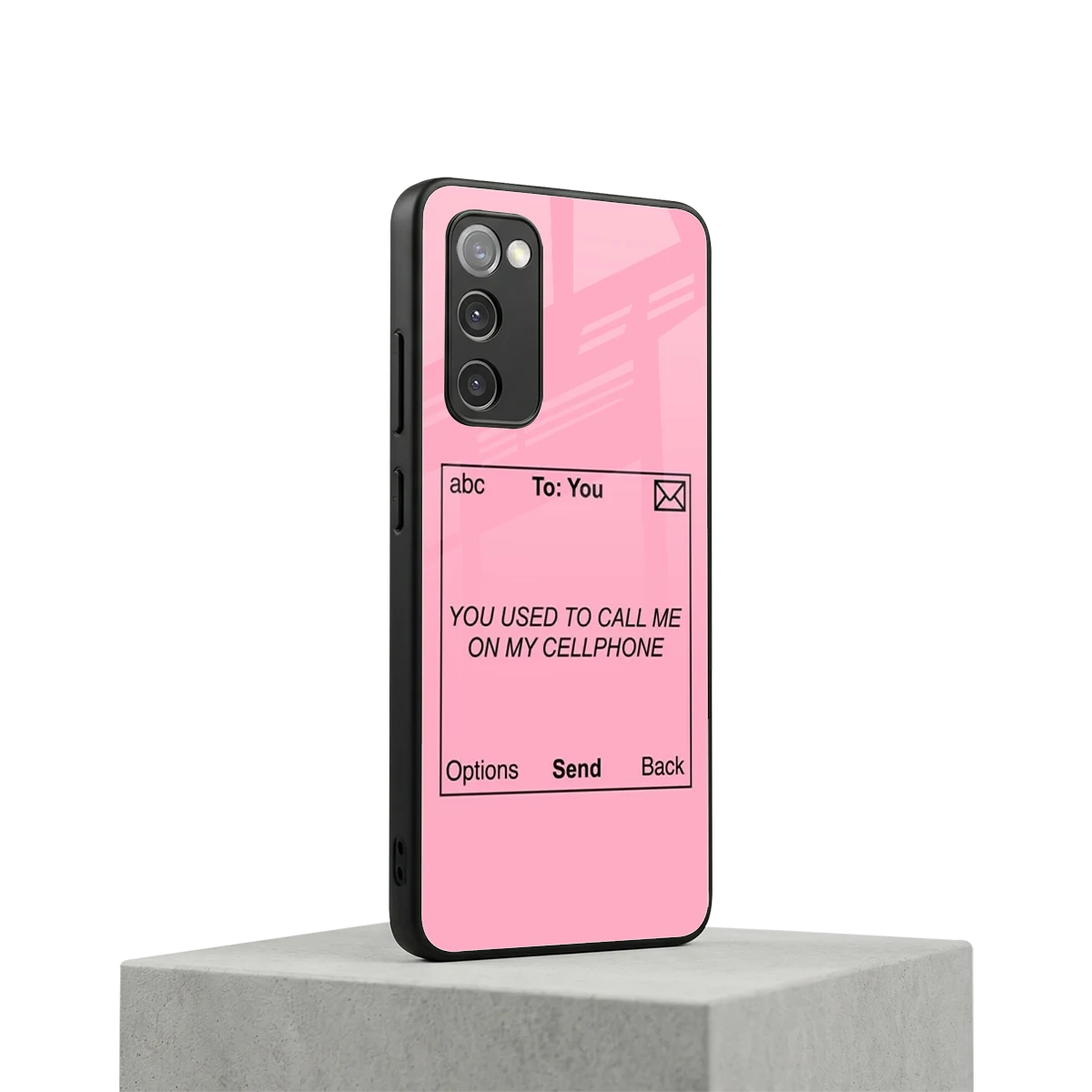 Lost Connection samsung galaxy s20 fe mobile cover | shockproof glass phone case