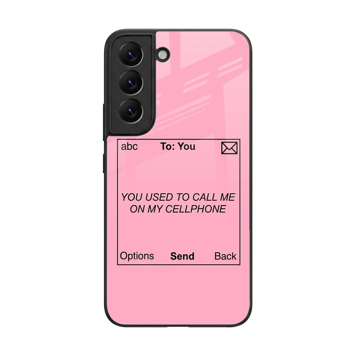 Lost Connection back phone cover | glass case for samsung galaxy s22