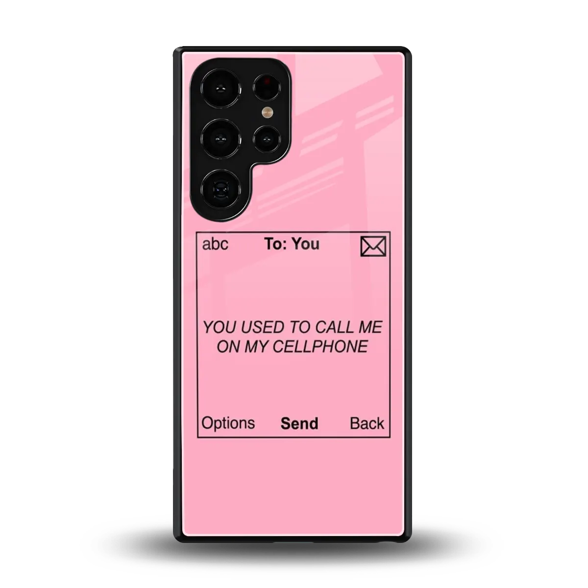 Lost Connection back phone cover | glass case for samsung galaxy s26 ultra