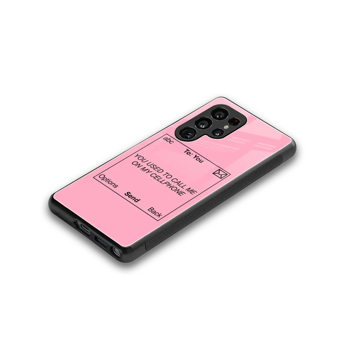 Lost Connection stylish phone case for samsung galaxy s26 ultra | glossy glass and slim fit