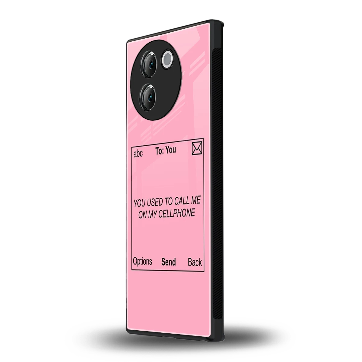 Lost Connection vivo v30e mobile cover | shockproof glass phone case