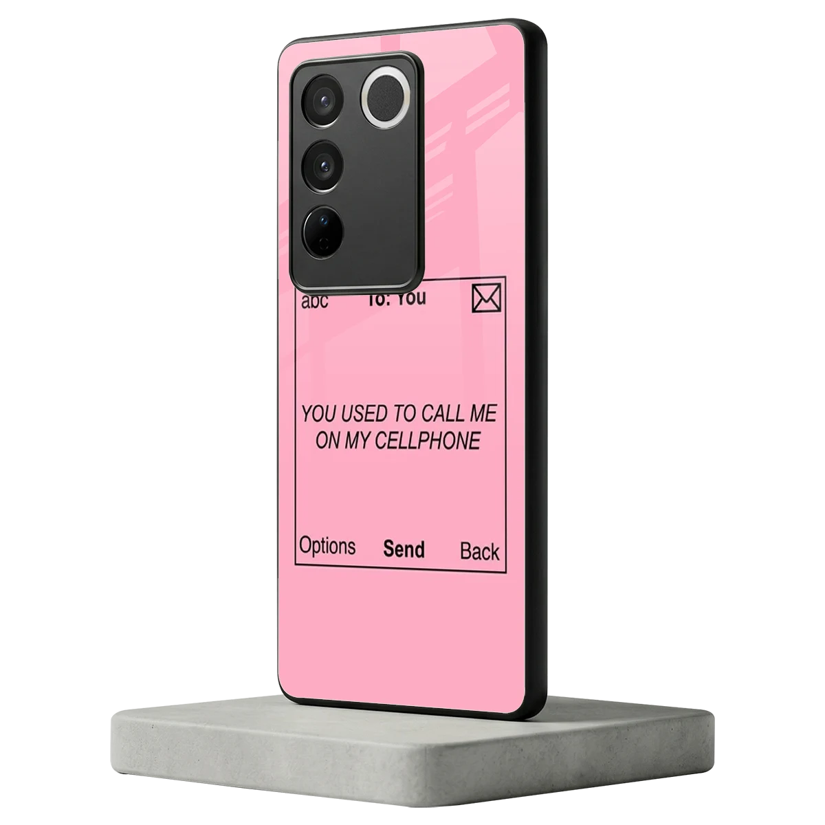 Lost Connection vivo v27 5g mobile cover | shockproof glass phone case