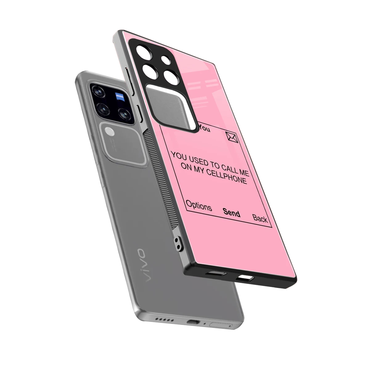 Lost Connection sleekvivo v30 pro cover with tempered glass back and TPU edges