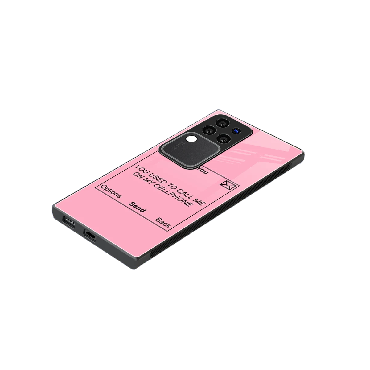Lost Connection stylish phone case forvivo v30 pro | glossy glass and slim fit