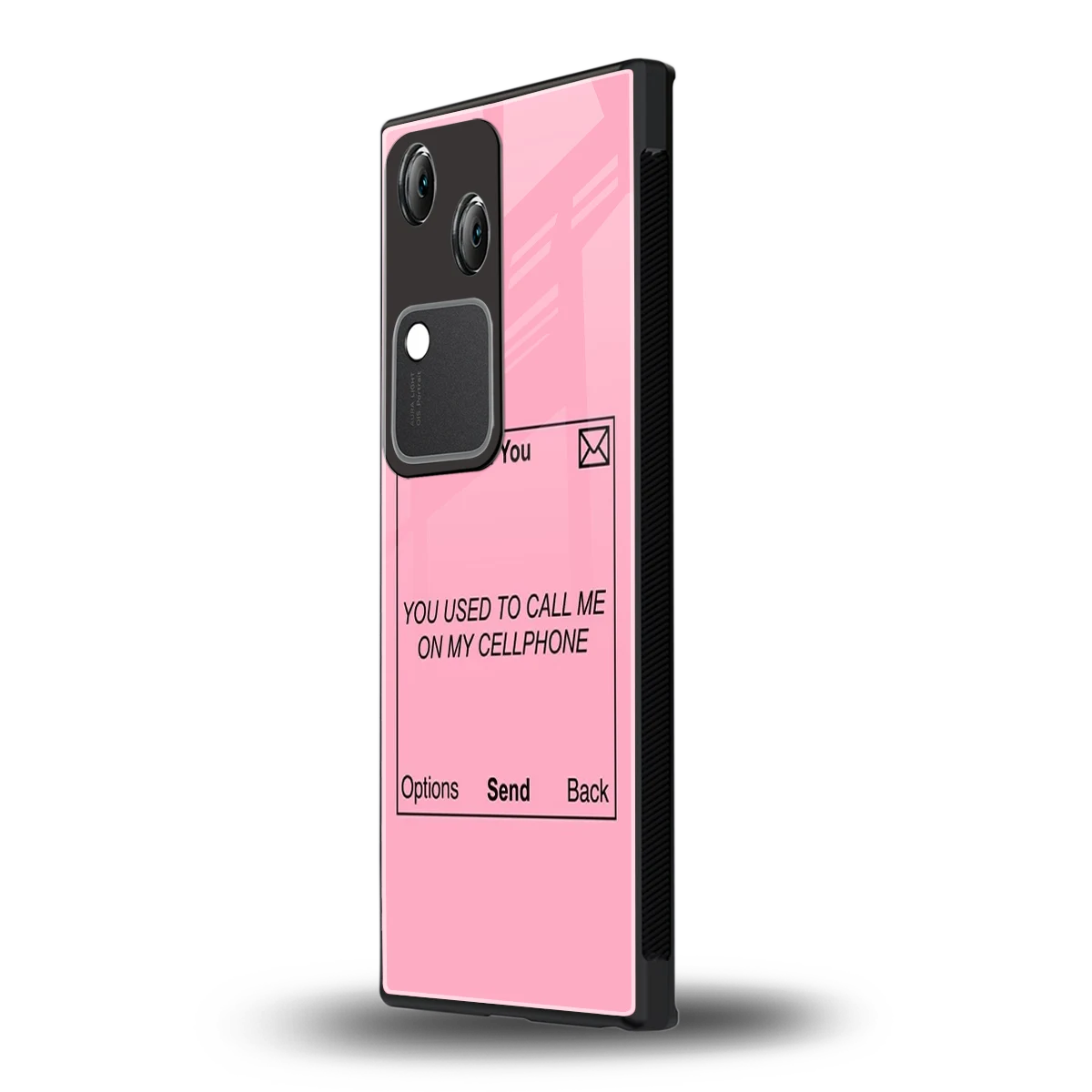 Lost Connection vivo v30 mobile cover | shockproof glass phone case