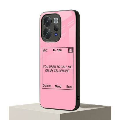 Lost Connection vivo v70 mobile cover | shockproof glass phone case